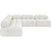 Ames Fabric 5 pc Sectional (611Cream-Sec5C) image 7