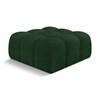 Ames Fabric Ottoman (611Green-Ott) image 1