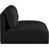 Ease Stationary Fabric Chair (696Black-Armless) image 5