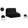 Ease Stationary Fabric Chair (696Black-Armless) image 8