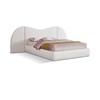 Everest King Upholstered Platform Bed (B1247Cream-K) image 1