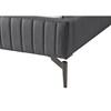 Gallo Full Upholstered Panel Bed (GalloGrey-F) image 7
