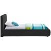 Nash Twin Upholstered Panel Bed (NashBlack-T) image 5