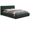 Nash Full Upholstered Panel Bed (NashGreen-F) image 1