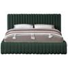 Nash Full Upholstered Panel Bed (NashGreen-F) image 3