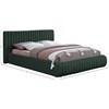 Nash Full Upholstered Panel Bed (NashGreen-F) image 9