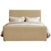 Sloan Full Upholstered Panel Bed (SloanCamel-F) image 3