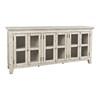 Rustic Shores 1610-7032 6-Door Low Accent Cabinet - Scrimshaw image 1