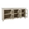Rustic Shores 1610-7032 6-Door Low Accent Cabinet - Scrimshaw image 2
