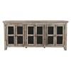 Rustic Shores 2125-7032 6-Door Low Accent Cabinet - Grey Wash image 3