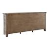 Rustic Shores 2125-7032 6-Door Low Accent Cabinet - Grey Wash image 5