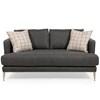 Stationary Fabric Loveseat (2089-02 - Pier Graphite Gr33) image 1