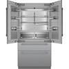 Réfrigérateur quatre portes avec porte à deux battants intégré de 42 pouces, 23,1 pi. cu. avec Home Connect (T42BT120NS) image 2