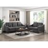 Mallory Stationary Fabric Sofa (9489GRY-3) image 4