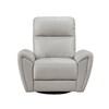 Essex Swivel Glider Leather Match Chair (8577GY-1) image 1