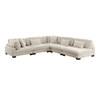 Traverse Fabric 5 pc Sectional (8555BE*5SC) image 1