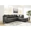 Valderno Leather 2 pc Sectional (4780466C/4780417C) image 3