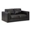 Causeuse fixe Amiata en cuir et aspect cuir (5740535C) image 1