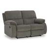 Scranto Reclining Fabric Loveseat (6650286C) image 1