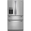 36-inch, 26.2 cu. ft. French 4-Door Refrigerator with External Water and Ice Dispensing System (WRMF7736PZ) image 1