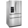36-inch, 26.2 cu. ft. French 4-Door Refrigerator with External Water and Ice Dispensing System (WRMF7736PZ) image 2