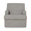 Abbey Swivel Glider Fabric Accent Chair (77108-G3-DREAMY-GRANITE) image 2