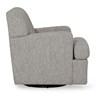 Abbey Swivel Glider Fabric Accent Chair (77108-G3-DREAMY-GRANITE) image 3