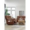 Healy Pier Power Reclining Leather Match Loveseat with Console (U1120418) image 10