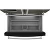 36-inch French 4-Door Refrigerator with External Water and Ice Dispensing system (KRMF536RBS) image 6
