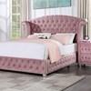Zohar Full Upholstered Platform Bed (CM7130PK-F-BED) image 1