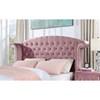 Zohar Full Upholstered Platform Bed (CM7130PK-F-BED) image 3