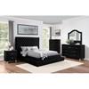 Stefania King Upholstered Platform Bed (CM7227BK-EK-BED) image 2