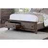 Durango Queen Panel Bed with Storage (CM7461GY-Q-BED) image 4