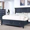 Manzanillo California King Panel Bed with Storage (CM7470BL-CK-BED) image 1