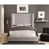 Mirabelle Queen Upholstered Platform Bed (CM7679IV-Q-VN) image 2