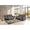 Josias Reclining Leatherette Loveseat with Console (CM9908DG-LV-PK) image 2