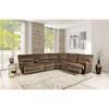 Cerelia Power Reclining Fabric Sectional (CM9909BR-SECT-PM) image 2