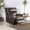 Soterios Power Leather Match Recliner (CM9924DG-CH-PM) image 1