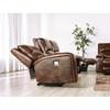 Soterios Power Leather Match Recliner (CM9924MB-CH-PM) image 4