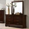 Louis Philippe 6-Drawer Dresser (FM7866CH-D) image 1