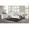 Louis Philippe Full Sleigh Bed (FM7866WH-F-BED) image 2