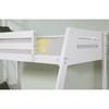 Emilee FM-BK003WH Twin/Full Bunk Bed image 3
