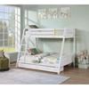 Emilee FM-BK003WH Twin/Full Bunk Bed image 5