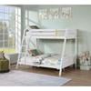 Emilee FM-BK003WH Twin/Full Bunk Bed image 6