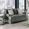 Leytonstone Stationary Fabric Loveseat (SM1208-LV) image 1