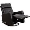 Swivel Glider Rocker Leather Match Recliner with Wall Recline (IF-6332) image 2