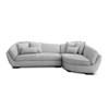 Sabrina Fabric Sectional (8215V06 RAVEN-06) image 1