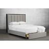 Full Upholstered Bed with Storage (R-131DD) image 3