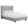 Full Upholstered Panel Bed with Storage (R-164DD-26) image 1