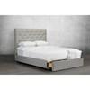 King Upholstered Panel Bed with Storage (R-164KD-26) image 3